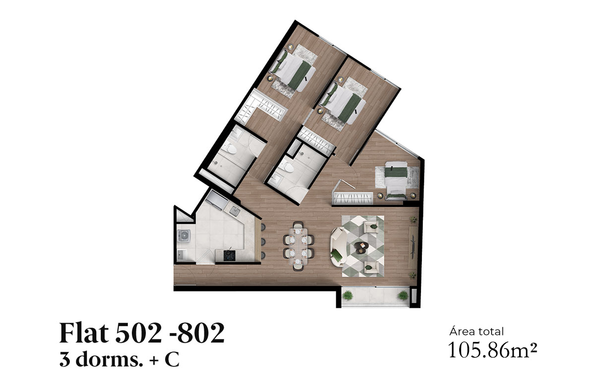 flat 502-802