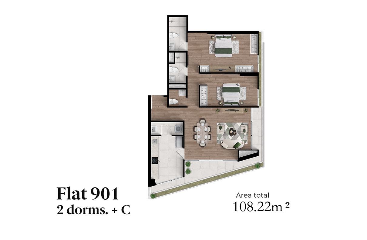 flat 901