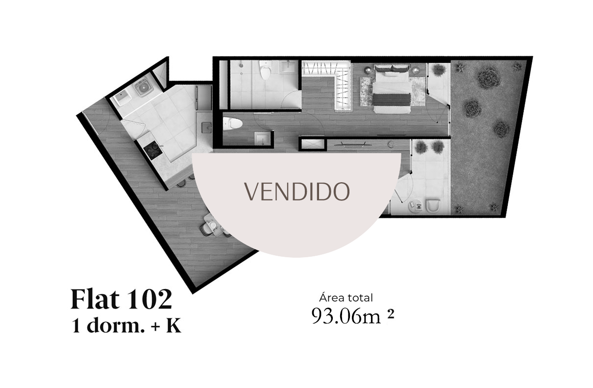 Plano Flat 102