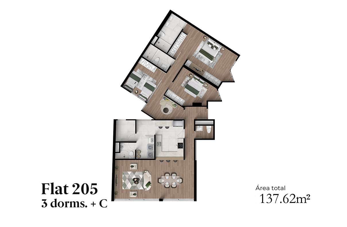 flat 205